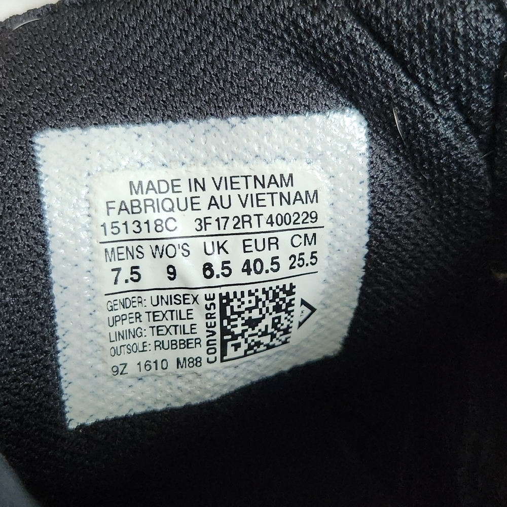 Converse Zakim Ox tropical print low top sneakers Hawaii flower hibiscus 9 - Picture 10 of 11